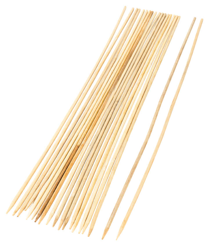 GÄRTNERGLÜCK Bambus Splittstäbe 50cm 20 Stück